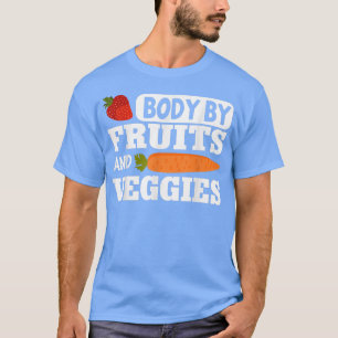 Vegan Fitness body by Fruits & Veggies Vegetarian T Shirt
