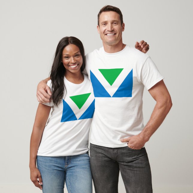 Vegan Flag  T Shirt (Unisex)