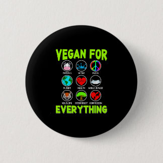 Vegan för allt roligt vegetarisk vegan män knapp