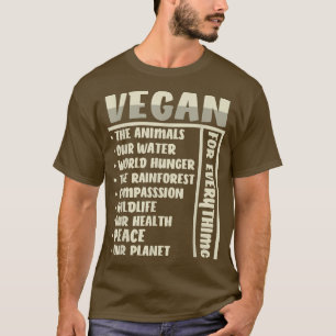 Vegan för allt t shirt