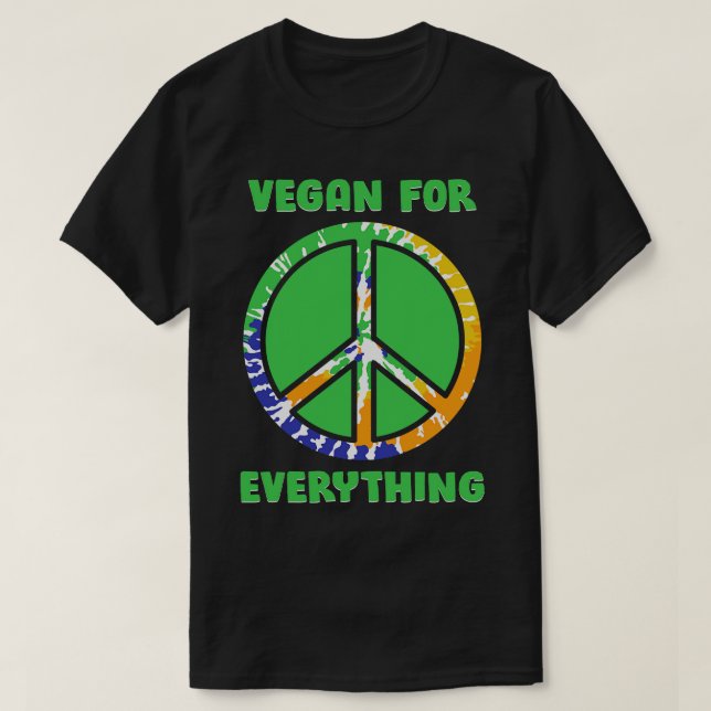 Vegan för allt t shirt (Design framsida)