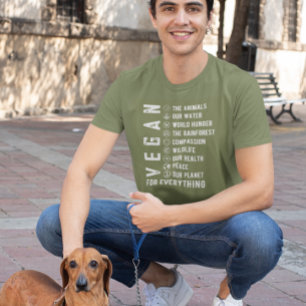 Vegan För Allt Växtbaserad Kost T Shirt