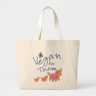 Vegan for Animals Jumbo Tygkasse