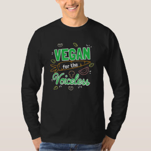 Vegan för den röstlösa Veggie-baserade kraften T Shirt