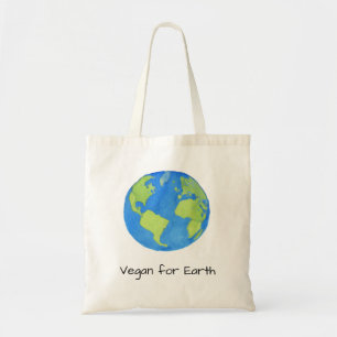 Vegan för jord tygkasse