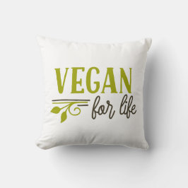 Vegan for Life Kudde