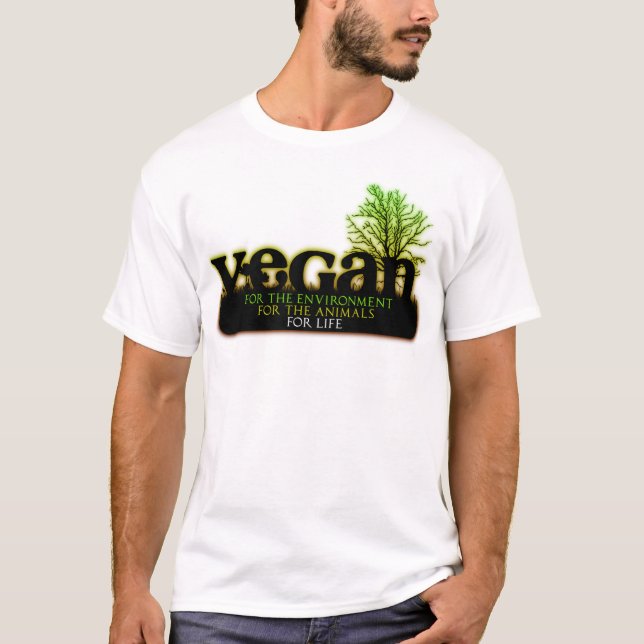 Vegan för liv tröja (Framsida)