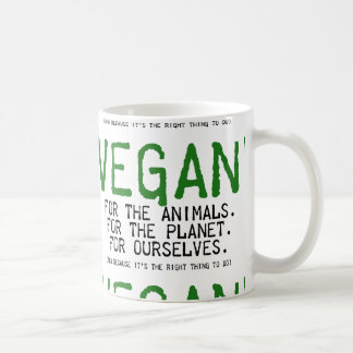VEGAN FOR THE ANIMALS KAFFEMUGG