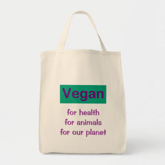 Vegan: För vård-, djur & planet Tygkasse