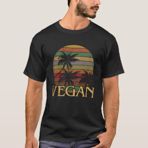 Vegan for Women Manar Kid Retro Vintage använd Tit T Shirt