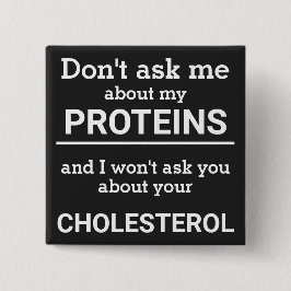 Vegan - fråga mig inte om min proteinroligt knapp