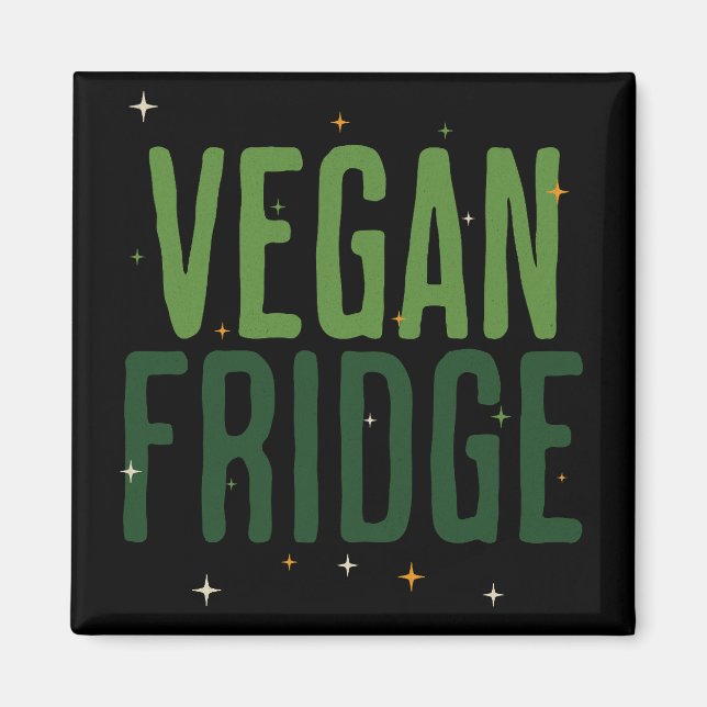VEGAN FRIDGE MAGNET (Framsidan)