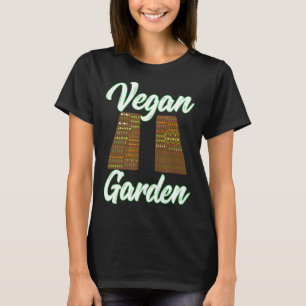 Vegan Garden Illustration Veggies T Shirt