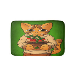 Vegan Gardener Cat Badrumsmatta