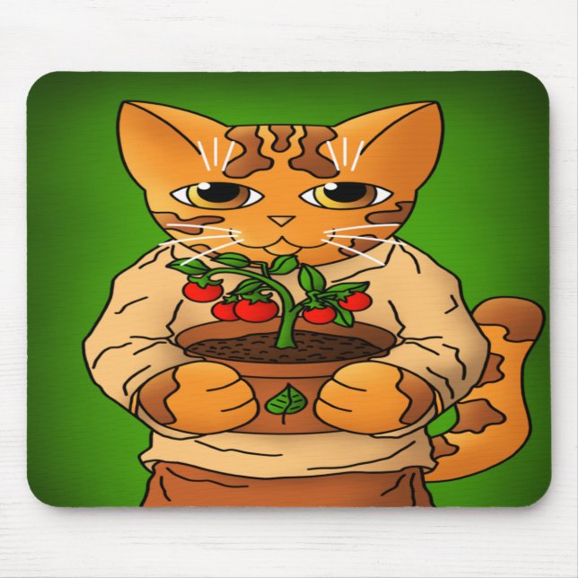 Vegan Gardener Cat Musmatta (Framsidan)