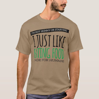 Vegan-gåvor till hennes Kale T Vegetarian Human Fo Shirt