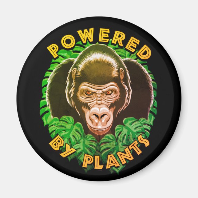 Vegan Gorilla - med användning av citat från växte Magnet (Framsidan)