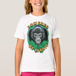 Vegan Gorilla - med användning av citat från växte T Shirt