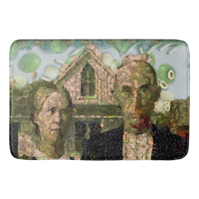 Vegan gotiic Fine Art Spoof Badrumsmatta (Framsidan)
