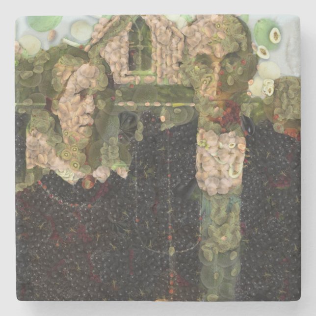 Vegan gotiic Fine Art Spoof Stenunderlägg (Framsidan)