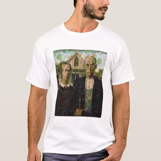 Vegan gotiic Fine Art Spoof T Shirt (Framsida)