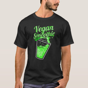 Vegan Grönt Smoothie for Vegetarian and Vegan T Shirt