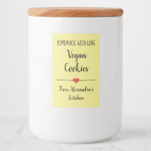 Vegan gult cookies