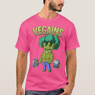 Vegan Gym Bodybuilding Vegains T Shirt