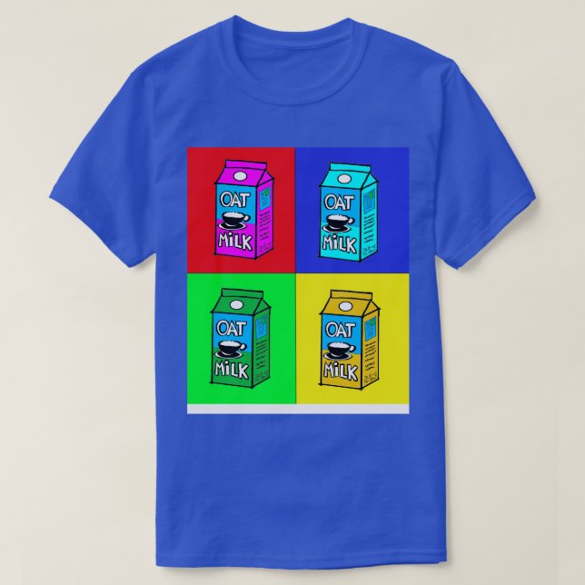 vegan havat Mjölk PopArt T Shirt (Design framsida)