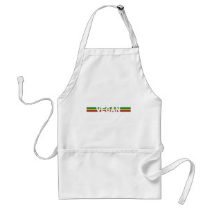 Vegan i Rasta randar Förkläde