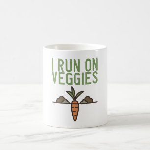 Vegan - I Springa på Veggies Kaffemugg