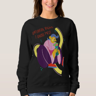 Vegan I undviker att träffa en fin antisocial T Shirt