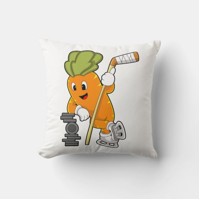 Vegan Ice hockey Ice hockey-klubba Kudde (Framsida)