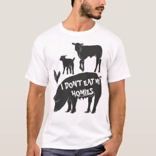 Vegan jag äter inte mina drömmar t shirt