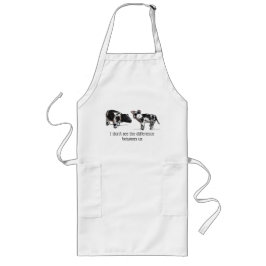 Vegan - jag ser inte skillnaden långt förkläde