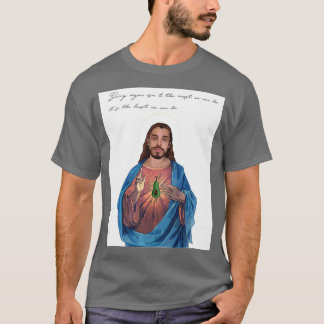 Vegan Jesus, schacklingande citat T Shirt