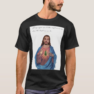 Vegan Jesus (schaktande citat) Premium Scoop T-S T Shirt