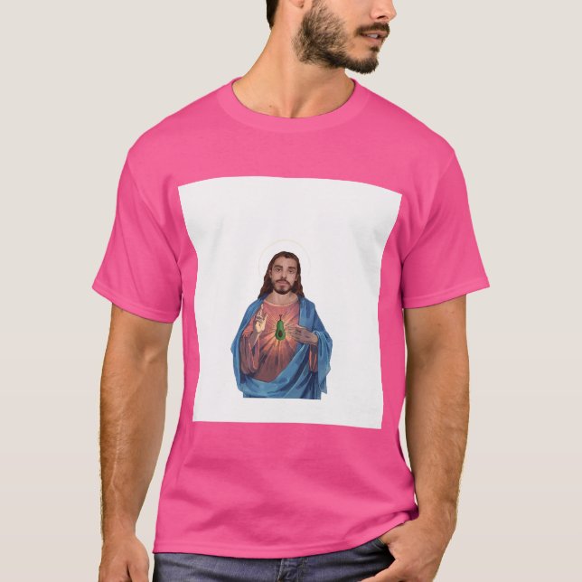 Vegan Jesus T Shirt (Framsida)