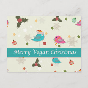 Vegan-julgåvor Helg Vykort