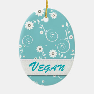 Vegan Julgransprydnad Keramik
