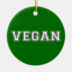 Vegan Julgransprydnad Keramik