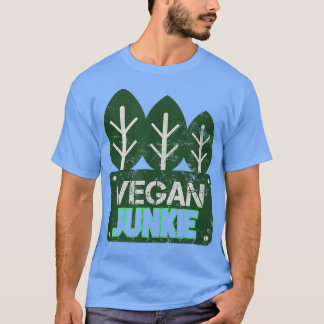 Vegan Junkie Vegetarian PlantBaserat Protein Vegan T Shirt