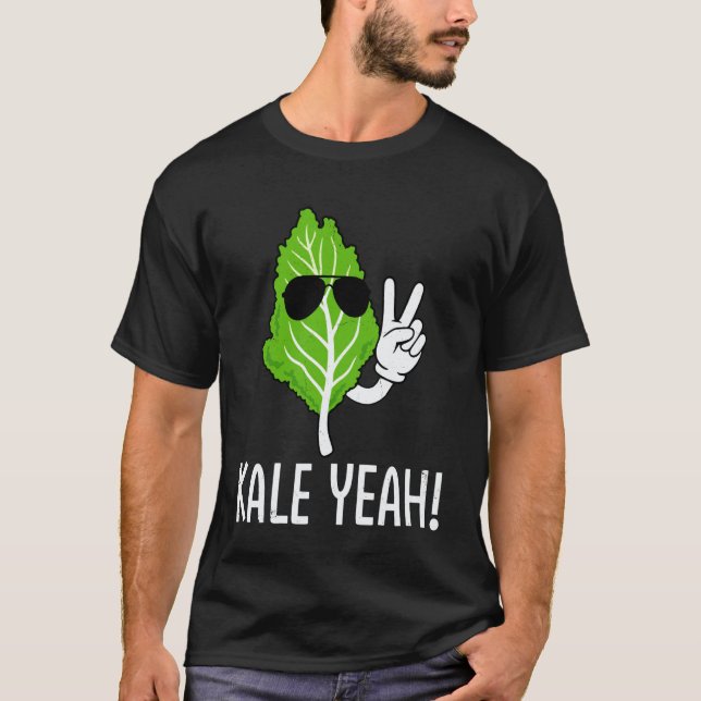 Vegan - Kål Ja T Shirt (Framsida)