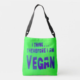 Vegan Kärlek djur - djurfoderväxter Axelväska