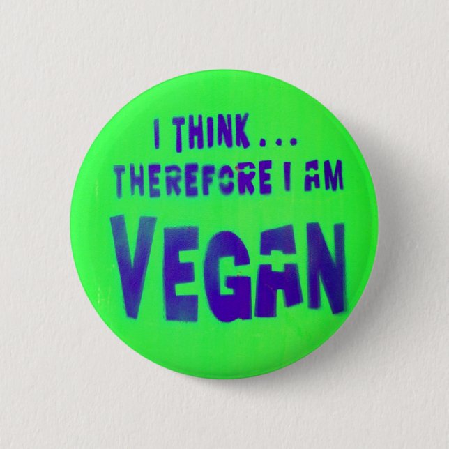Vegan Kärlek djur - djurfoderväxter Knapp (Framsida)