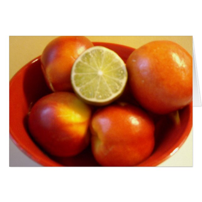 Vegan Kärlek Hälsningskort (Framsidan Horizontal)