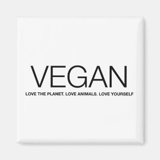 VEGAN kärlek Magnet