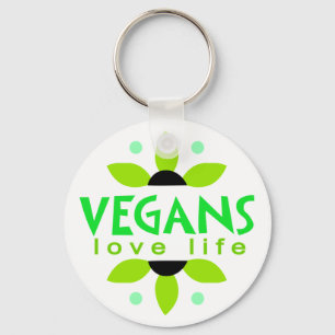 Vegan Keychain Nyckelring