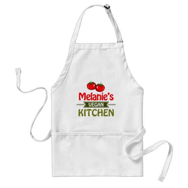 Vegan Kitchen Apron Förkläde (Framsidan)