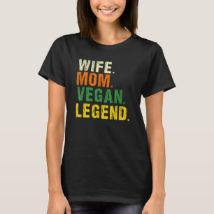 Vegan Legend Veganism Plant Organic Based Diet T Shirt